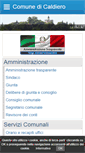 Mobile Screenshot of comune.caldiero.vr.it
